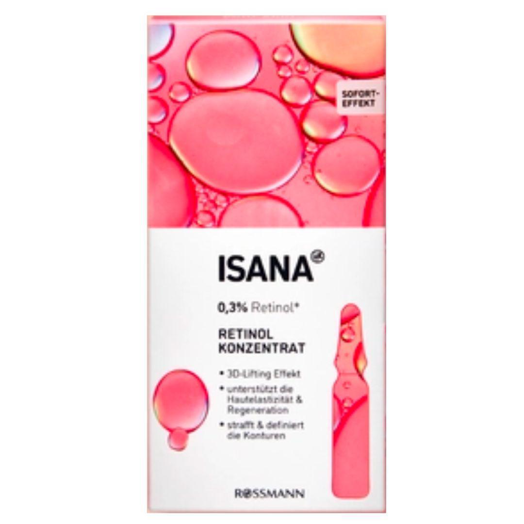 Isana Retinol Concentrated Serum 1 box – VicNic.com