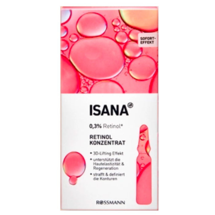 Isana Retinol Concentrated Serum 1 box