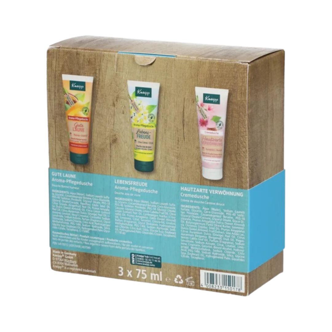 Kneipp Gift Set Shower Happiness 3x75 ml