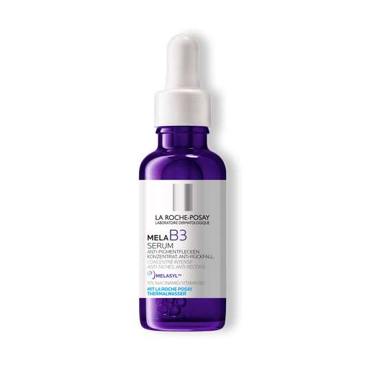 Serum with patented active ingredient Melasyl against pigment spots and niacinamide.&nbsp;