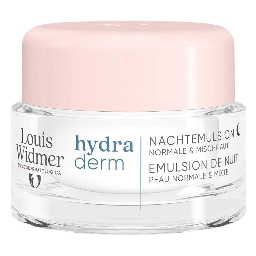 Louis Widmer Hydraderm noćna emulzija za normalnu  &  mješovitu kožu blagog mirisa 50 ml