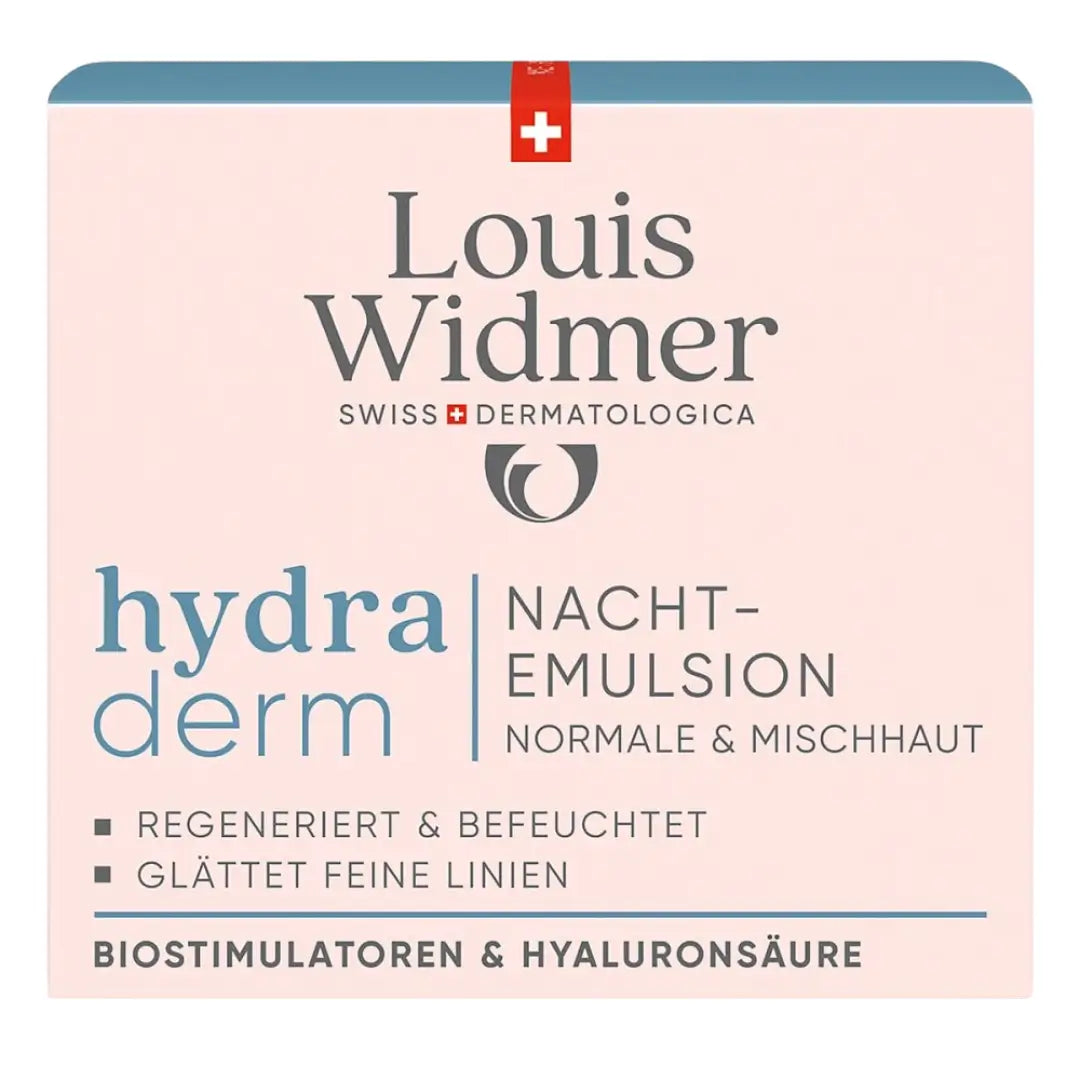 Louis Widmer Hydraderm noćna emulzija za normalnu  &  mješovitu kožu blagog mirisa 50 ml