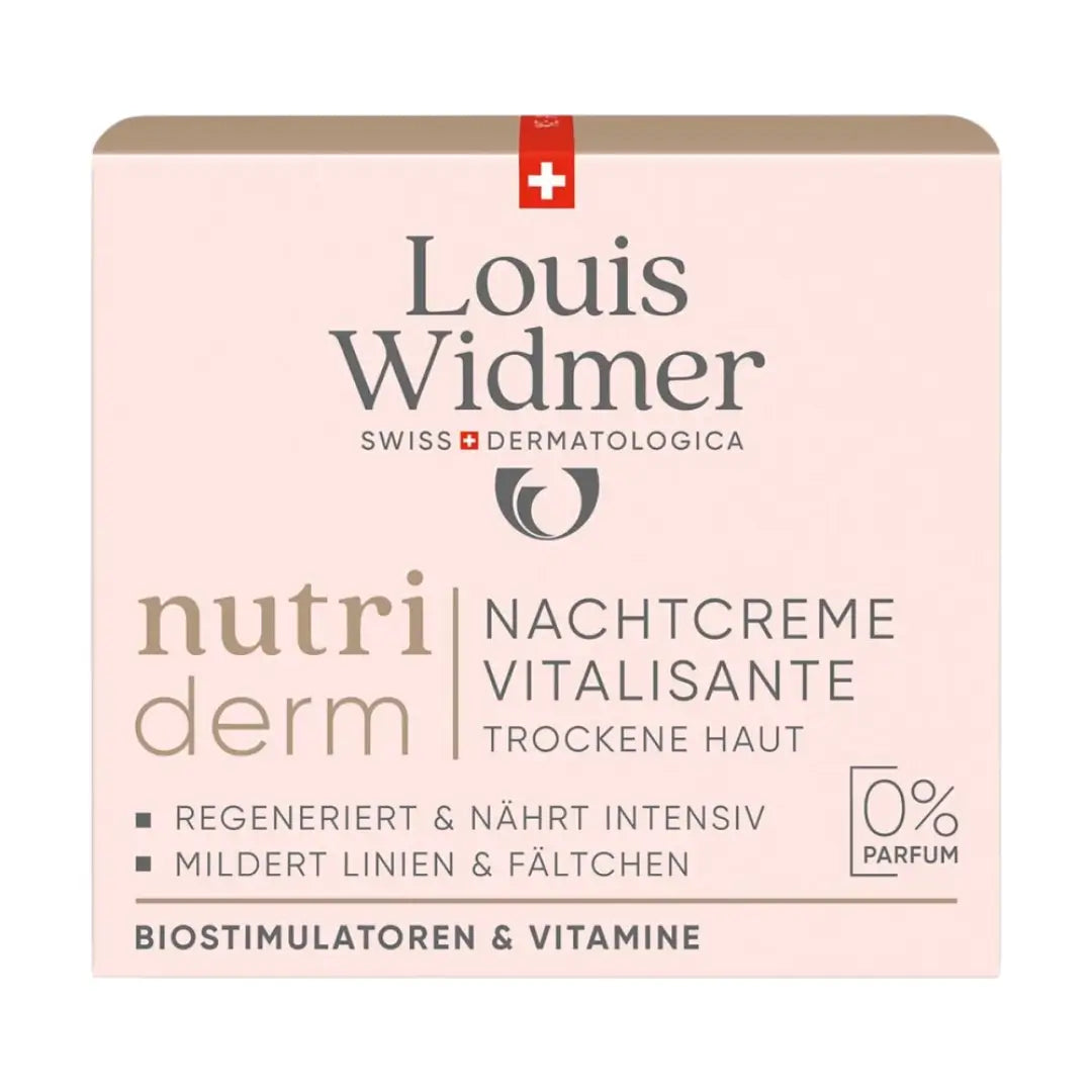 <tc>Louis Widmer</tc> Nutriderm Crema Notte Rivitalizzante Vitalisante Senza Profumo 50 ml