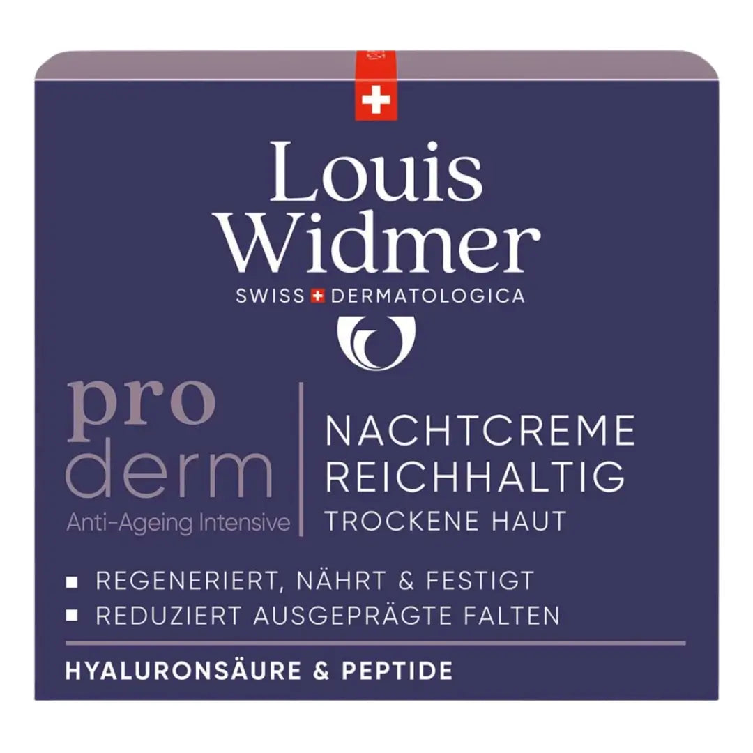 „Louis Widmer Rich Night Cream“ lengvai kvepia 50 ml