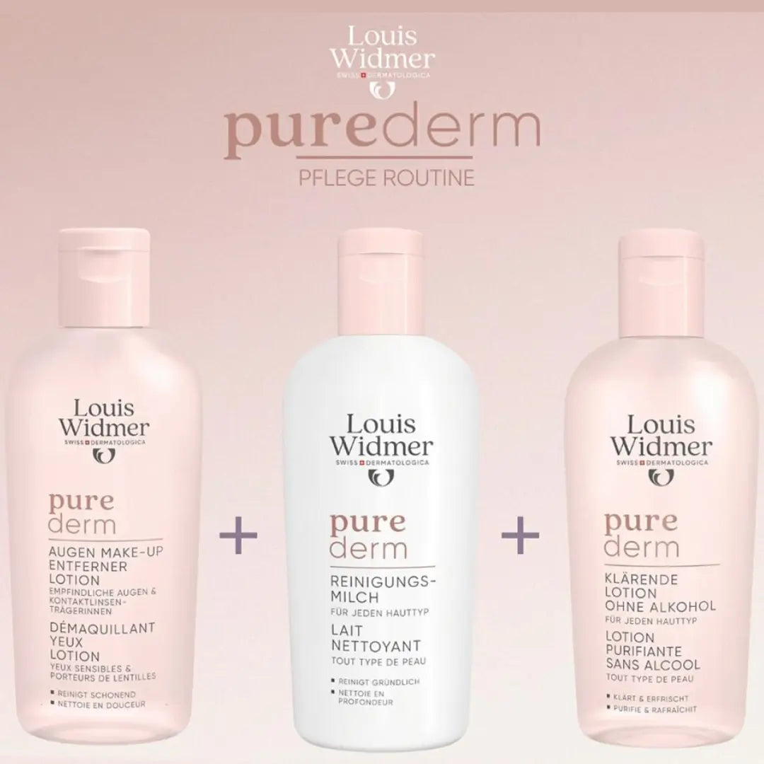 Louis Widmer Purederm reinigingsmelk niet-geurende 200 ml
