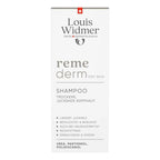 Louis Widmer reme derm shampoo packaging on a white background