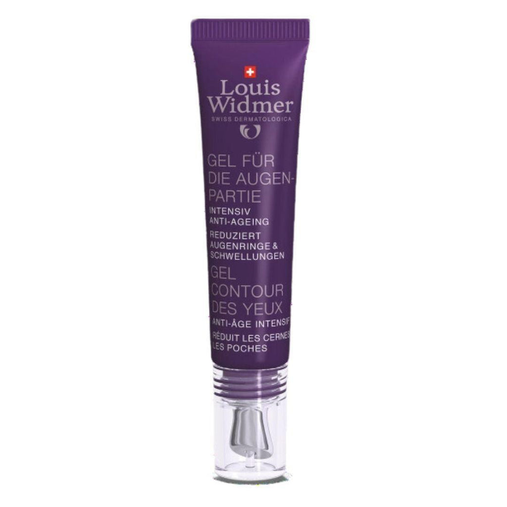 previously, Louis Widmer Eye Contour Gel Intensive Anti-Aging Non-Scented reduces dark circles under the eyes and bags under the eyes
