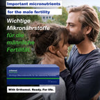 Orthomol Fertil Plus provides important micronutrients for men who wish to have a baby
