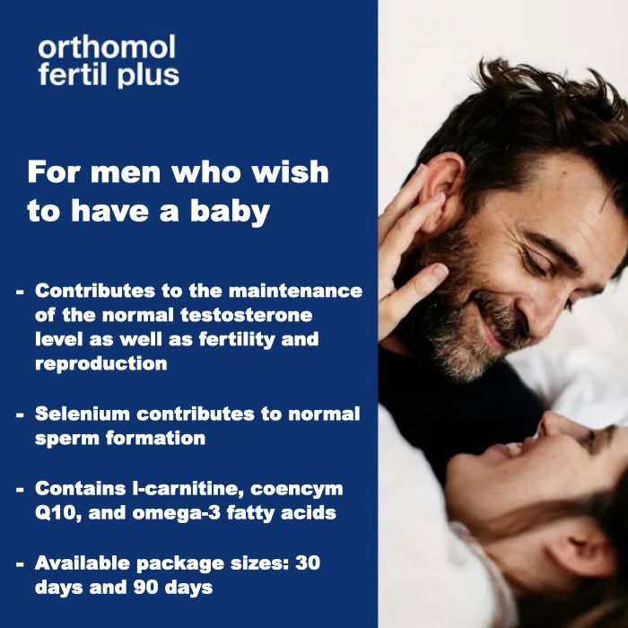 Supplement for men who wish to have a baby