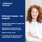 Orthomol Immun supplement comes in four different dosage forms and in the practival size of a daily portion.