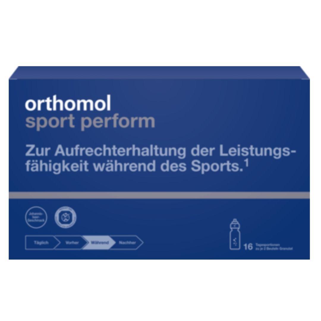 <tc>Orthomol</tc> Sport يؤدي 32 كيسًا