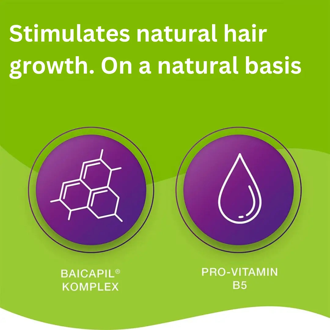 stimulates natural hair growth. On a natural basis