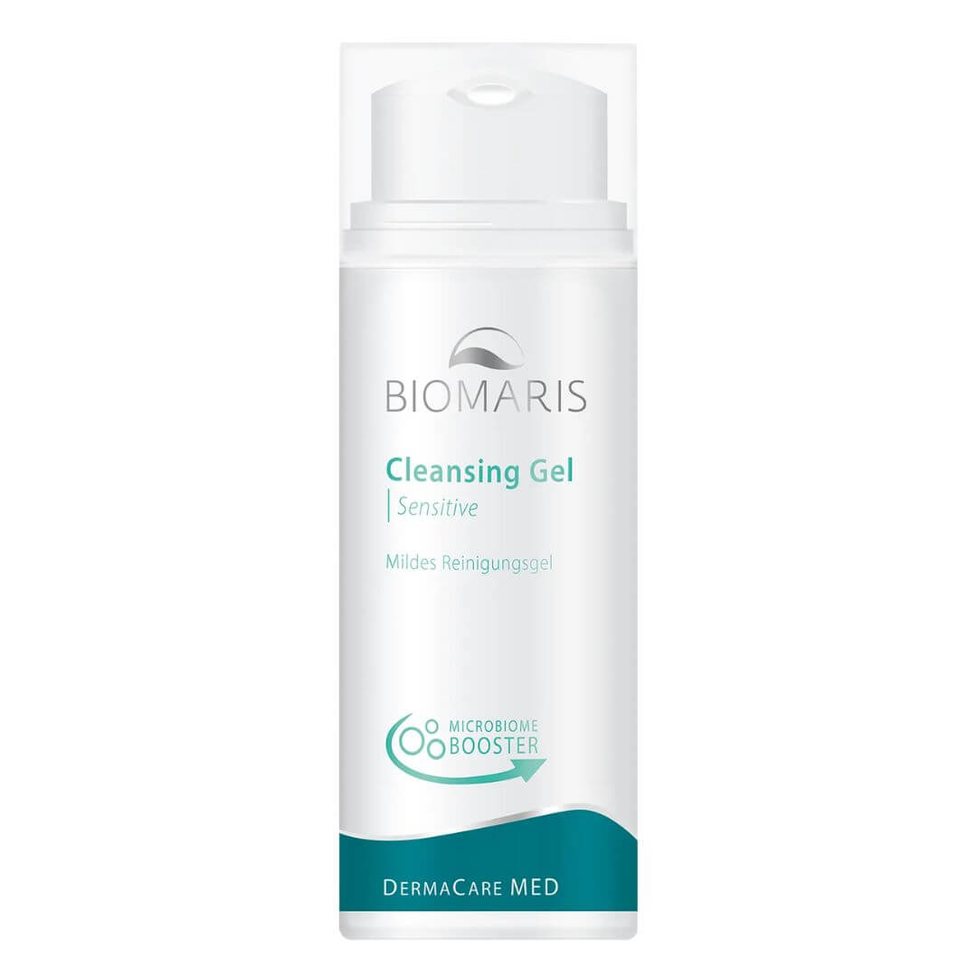 Designed for dry and sensitive skin, the mild Biomaris DermaCare Med Cleansing Gel is formulated with valuable active ingrediets from the sea and moisturizing essentail oils. It gently cleanses the skin and removes make-up and environmental skin dirt and&nbsp;protects the skin from moisture loss and have a calming effect with special oil-to-milk effect.&nbsp;