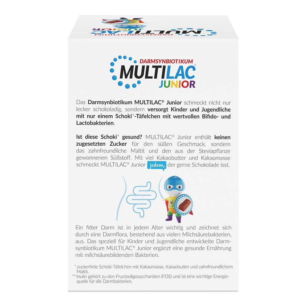 MULTILAC Junior Intestinal Synbiotic Tablets 20 pcs