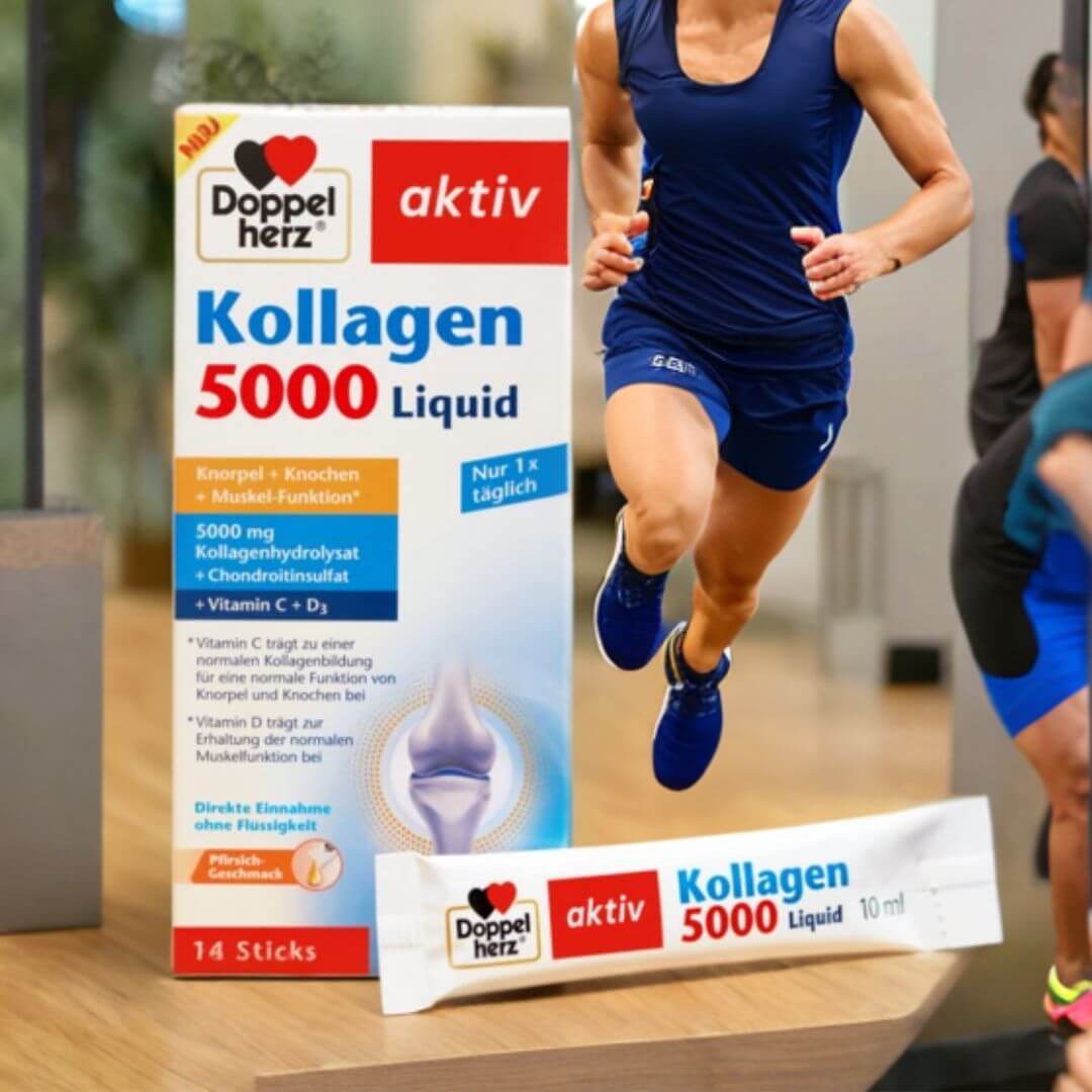 Doppelherz Collagen 5000 Liquid for Bones and Cartilage 14 Sticks