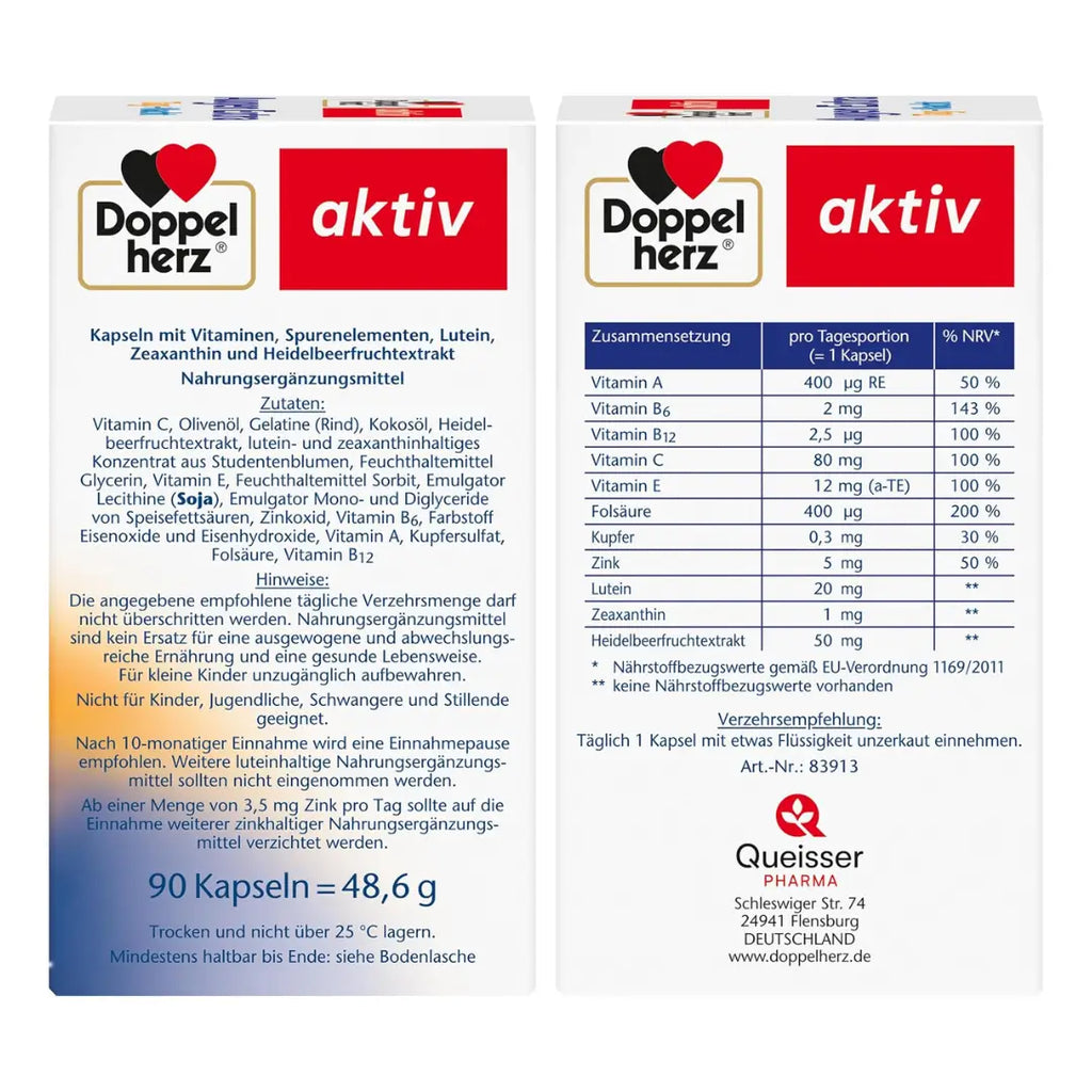 <tc>Doppelherz</tc> Eye Extra 90 kapsler
