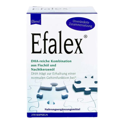 Efalex Capsules is for&nbsp;the dietary treatment of ADHD. Supplementary balanced diet suitable for the dietary treatment of ADHD (attention deficit and hyperactivity disorder) and the associated poor concentration and learning disorder.