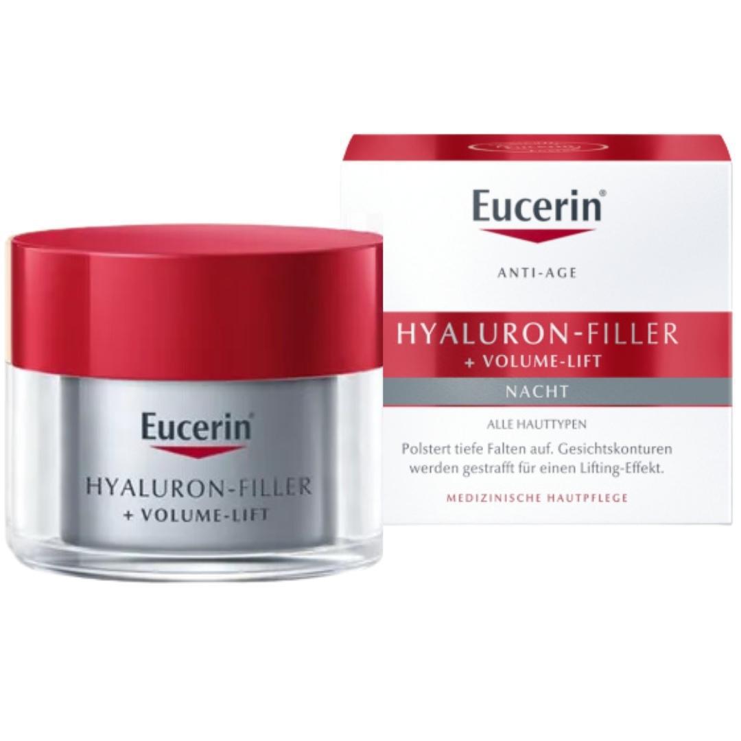 Oligopeptides stimulate the collagen network, which ensures a firm skin structure
The formula with hyaluronic acid provides the skin with intensive moisture and reduces deep wrinkles