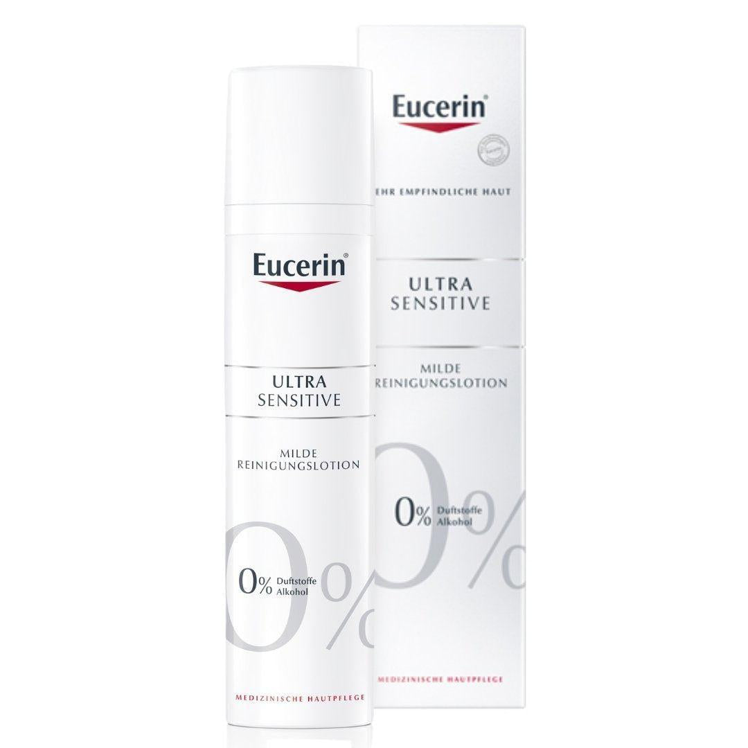 Eucerin Ultra Sensitive Mild Cleansing Lotion 0% alcohol and perfume-free