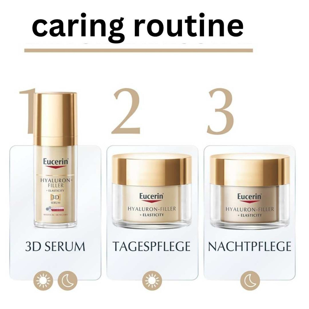 كريم نهاري من يوسيرين هيالورون فيلر + مرونة بعامل حماية من الشمس 15 50 مل