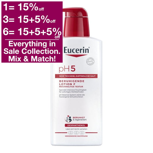 Eucerin pH5 Lotion F with Pump 400 ml