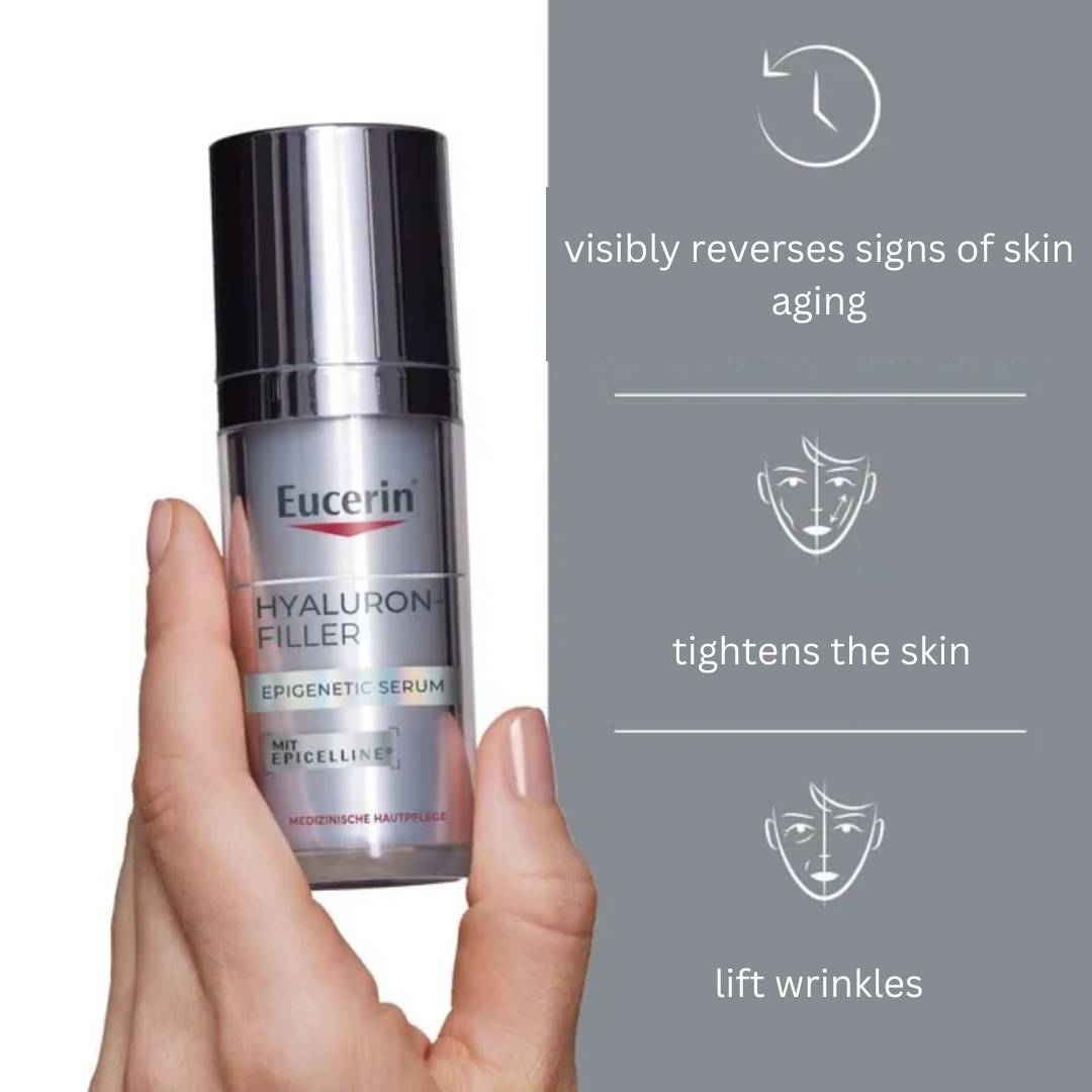 Eucerino hialurono užpildo epigenetinis serumas 30 ml