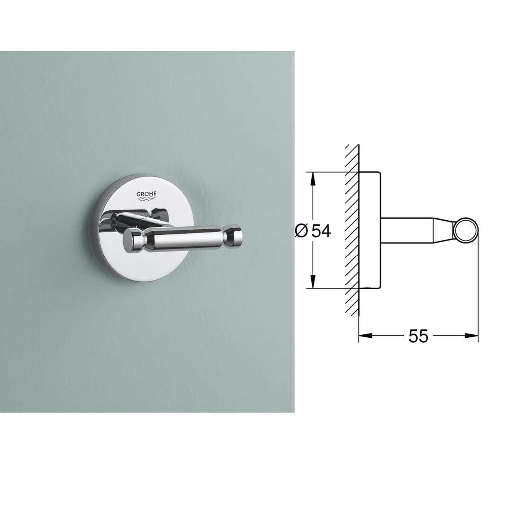 Groheコスモポリタンフック1 PCを開始します