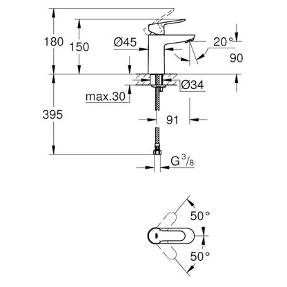 Grohe Basin Mixer Tap 1 pcs