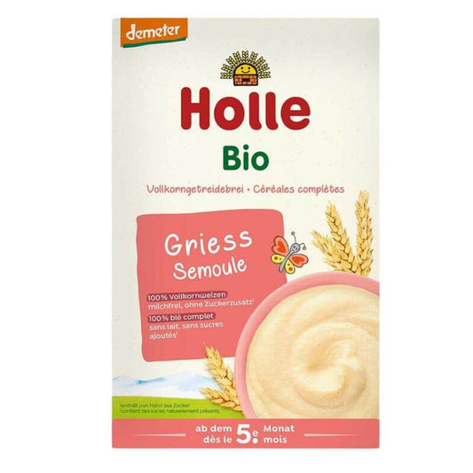 Holle Organic Baby Food Semolina 250 g