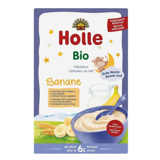 Holle Organic Milk Porridge Banana 250 g