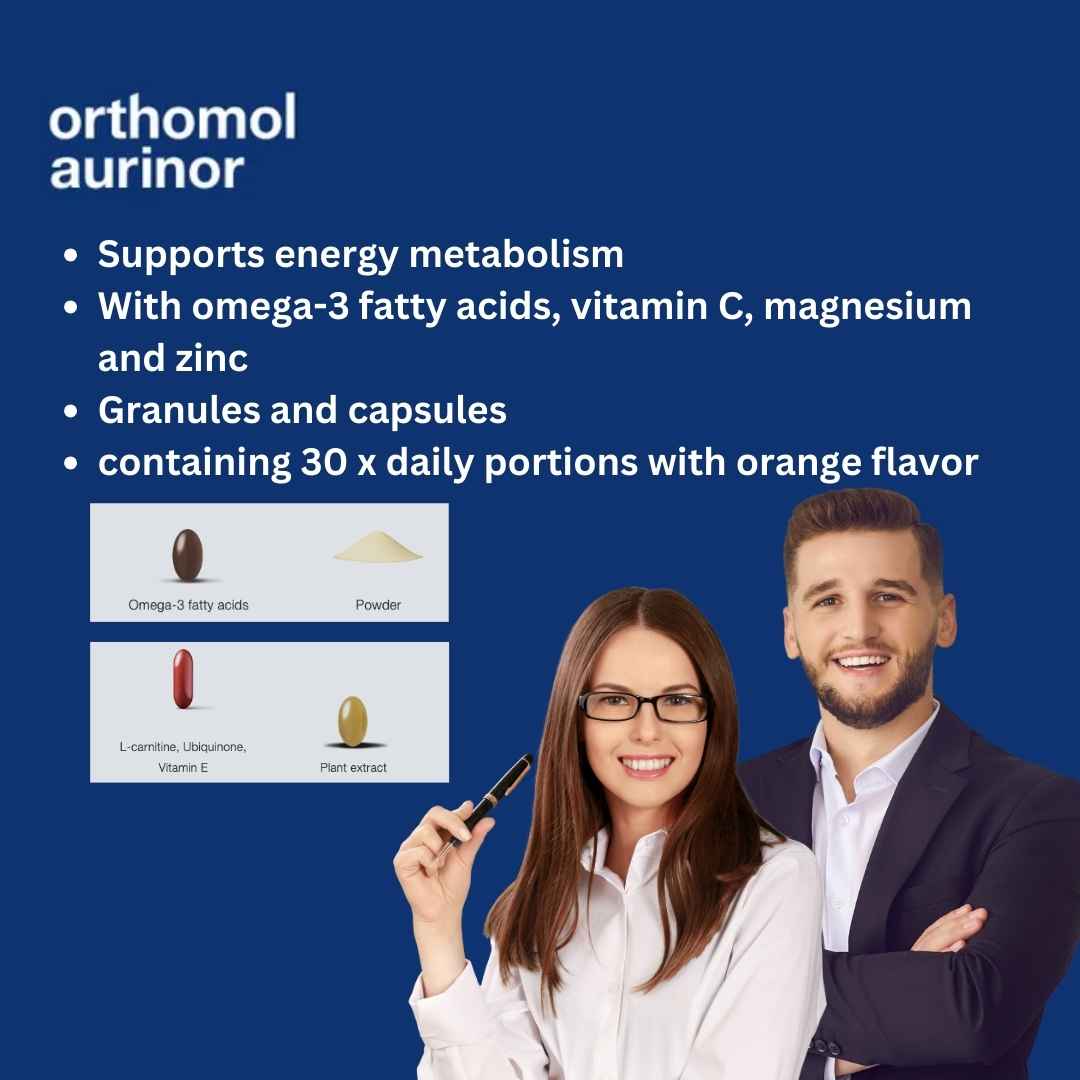 Orthomol Aurinor - 能量 30 天