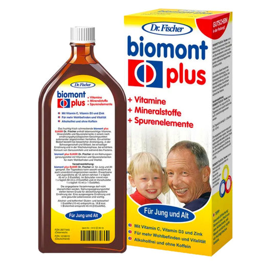Biomont Plus For the immune system-supporting treatment of oncological patients during and after chemotherapy and radiation therapy.
