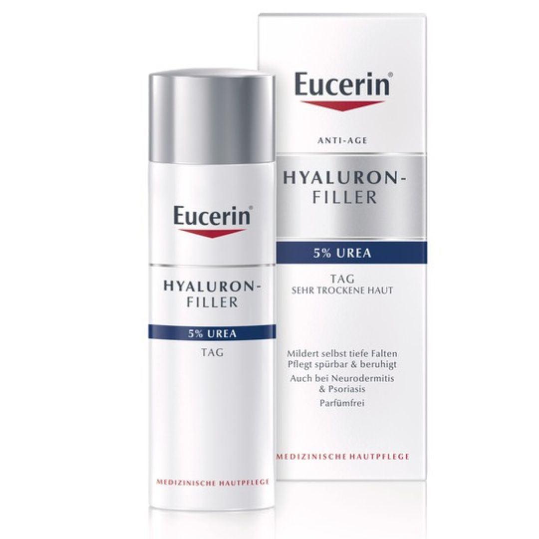 Eucerin Anti-Age Hyaluron-Filler 5% Urea Day Cream for very dry skin
