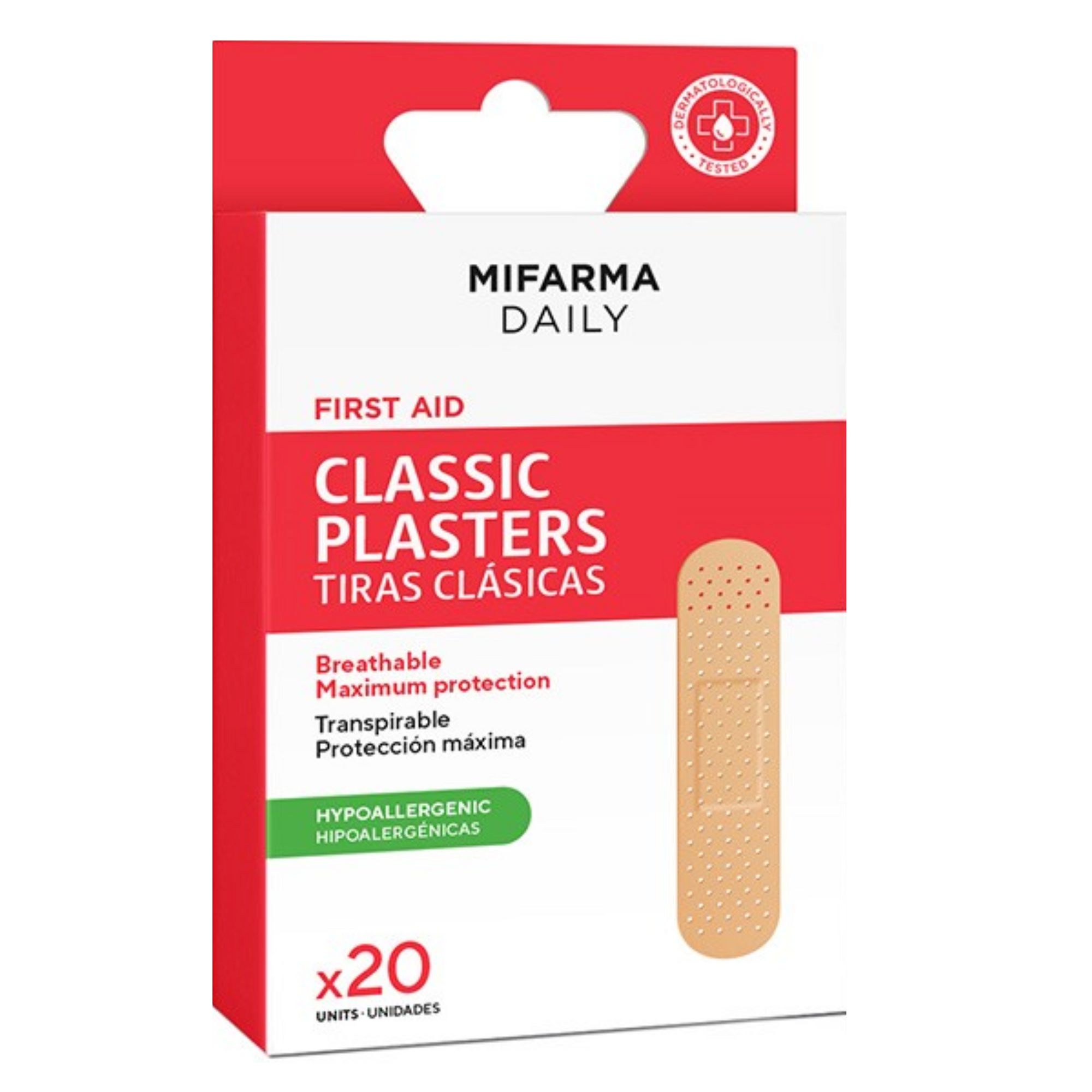 Bandaj Mifama Classic Plasters 20 PC -uri