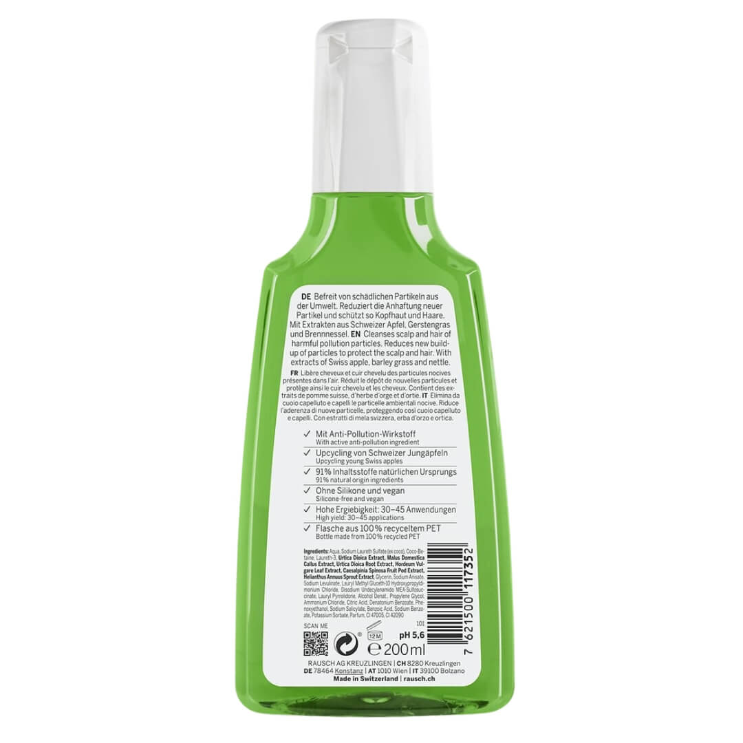 Rausch Anti-pollution Shampoo with Swiss Apple 200 ml