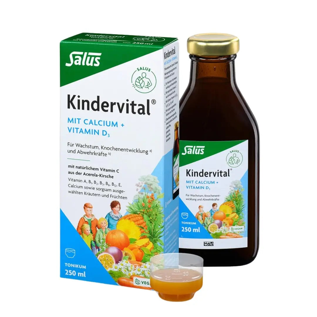 Salus Kindervital Kidsvital Calcium y D3 Tonic 250 ml