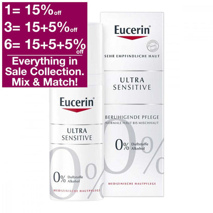 Eucerin Ultrasensitive Soothing Care for Normal to Combination Skin 50 ml