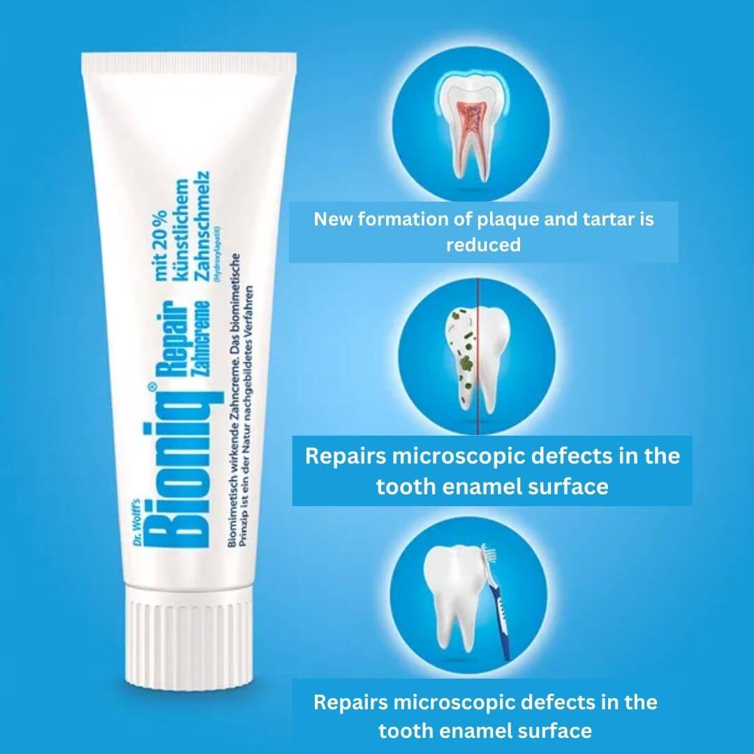  It combats the problem with the help of artificial tooth enamel. VicNic.com