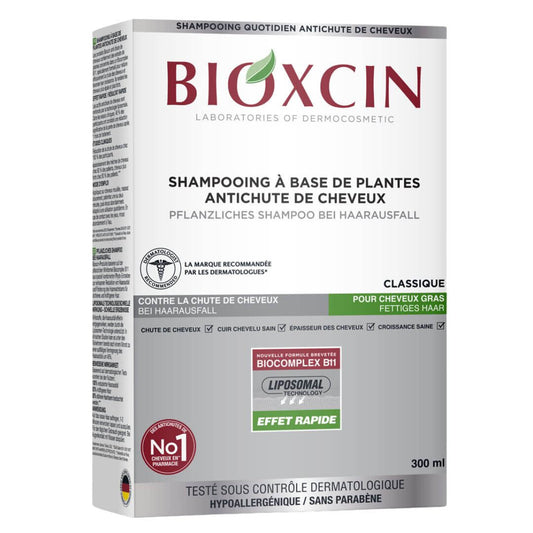 The new launch of BIOXSINE, Bioxcin Anti-hair Loss Shampoo for Oily Hair is developed for men and women against hair loss for oily hair. Buy at VicNic.com