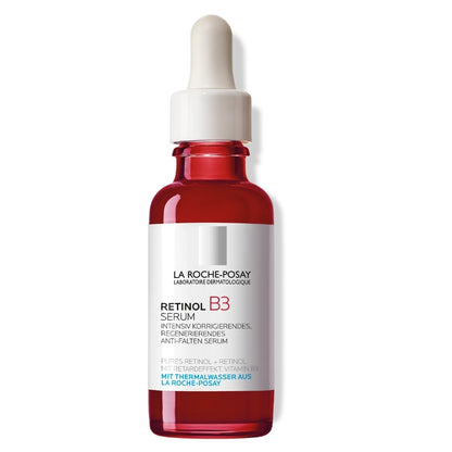 LA ROCHE-POSAY Retinol B3 Serum Intensively correcting, regenerating anti-wrinkle serum concentrate, with retinol and vitamin B3, suitable for sensitive skin, 30ml Buy at VicNic.com