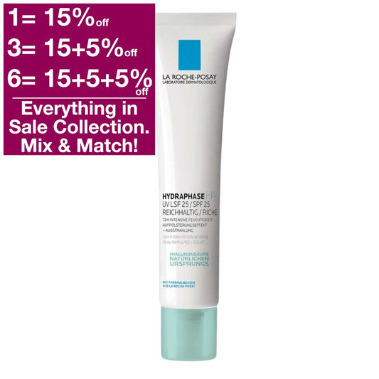 La Roche-Posay Hydraphase HA UV Cream SPF 25 Rich 50 ml