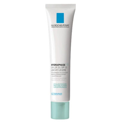 La Roche-Posay Hydraphase HA is a day cream with SPF 25 for optimal protection against UVA and UVB rays. It provides the skin with intensive moisture for up to 72 hours thanks to natural glycerin. Hyaluronic acid of natural origin plumps up the skin and ensures a radiant complexion. 