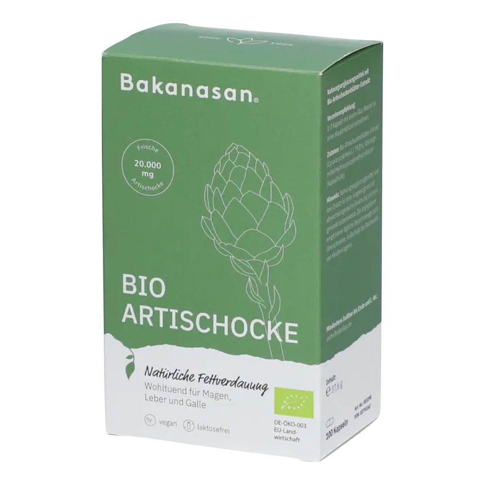 Bakanasan Organic Artichoke 100 pcs