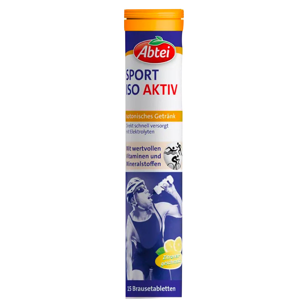 Abtei Sport ISO Active Vitamins + Minerals Effervescent 15 tablets