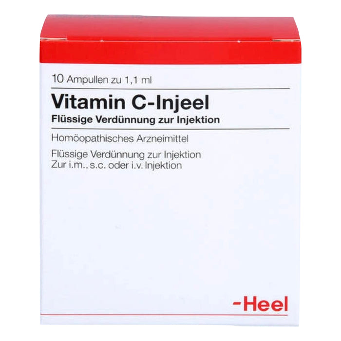 Heel Vitamin C Injeel Ampoules 10 pcs