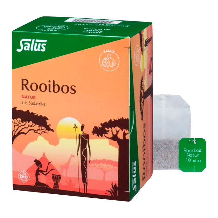 Salus Rooibos Tea Natural Herbal Bio Salus Filterbeut. 40 pcs
