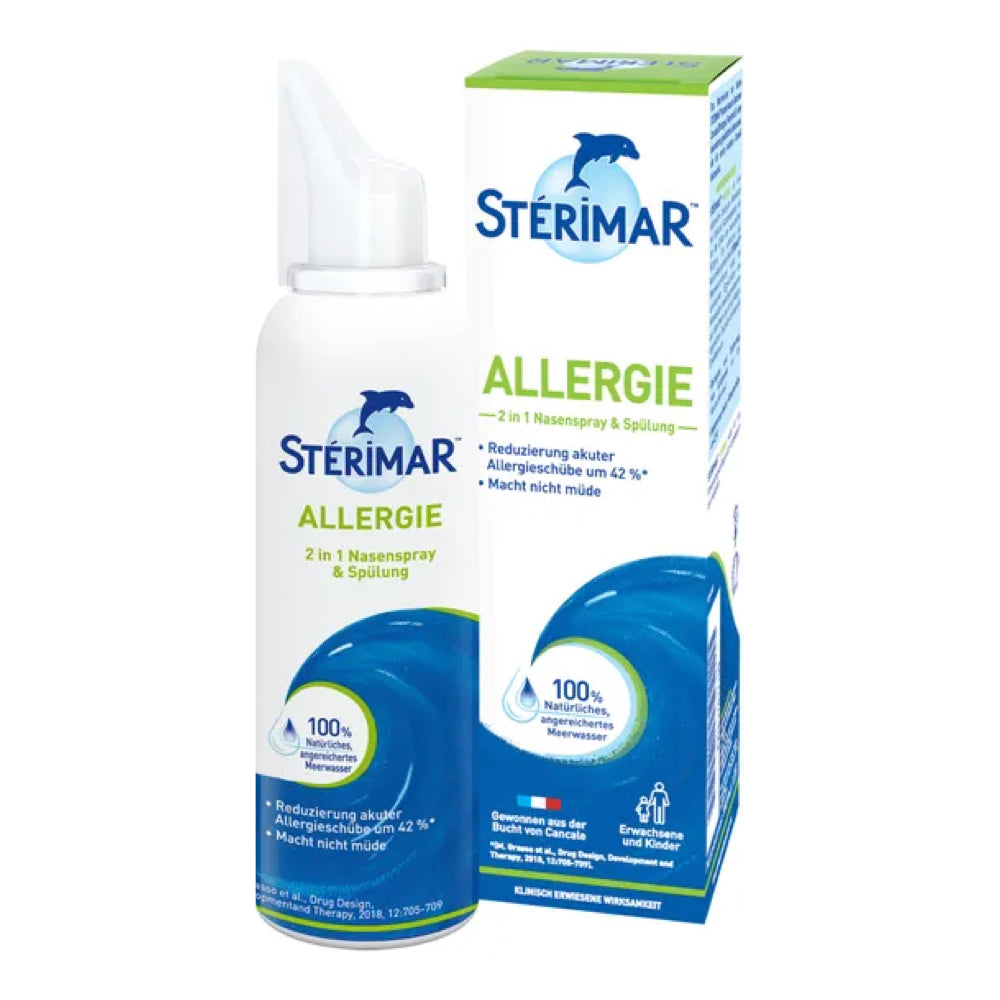 „Sterimar Allergy 2“ 1 nosies purškime ir nuplaukite 100 ml