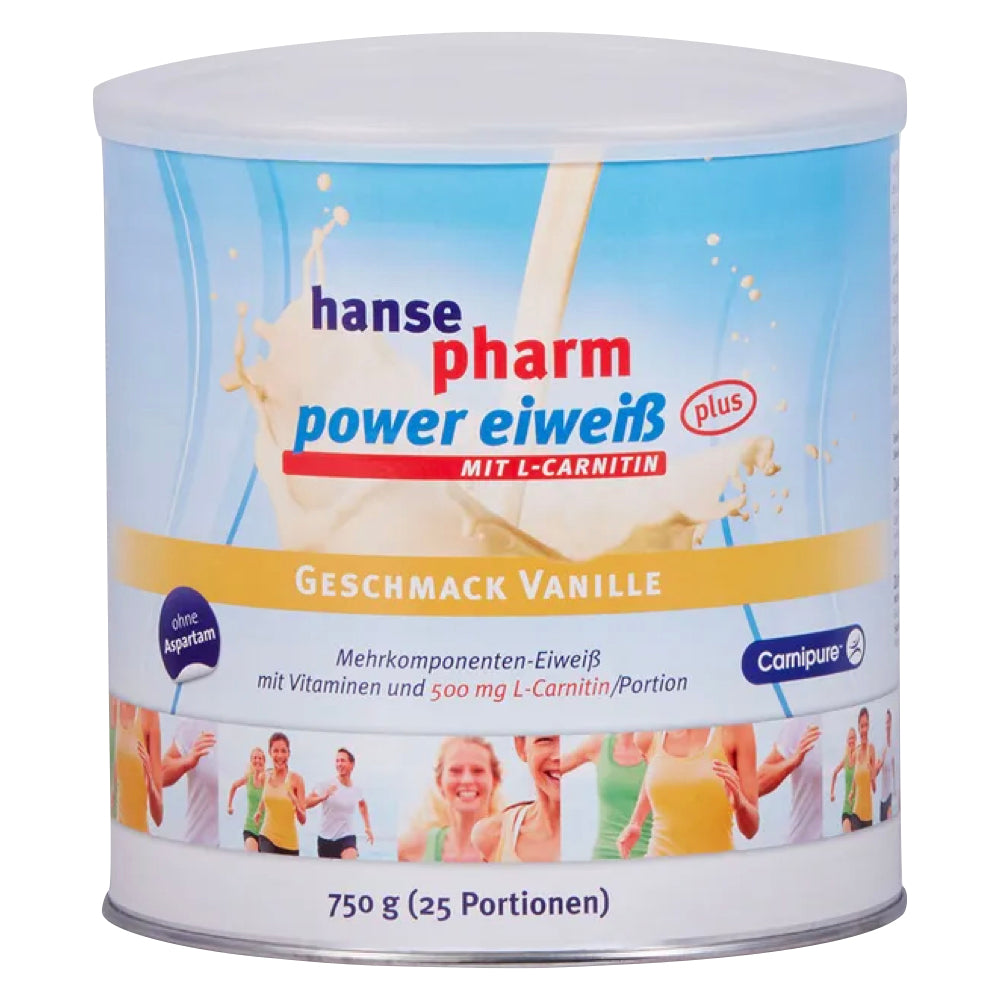 Hansepharm Power Protein plus vaniljsmak 750 g