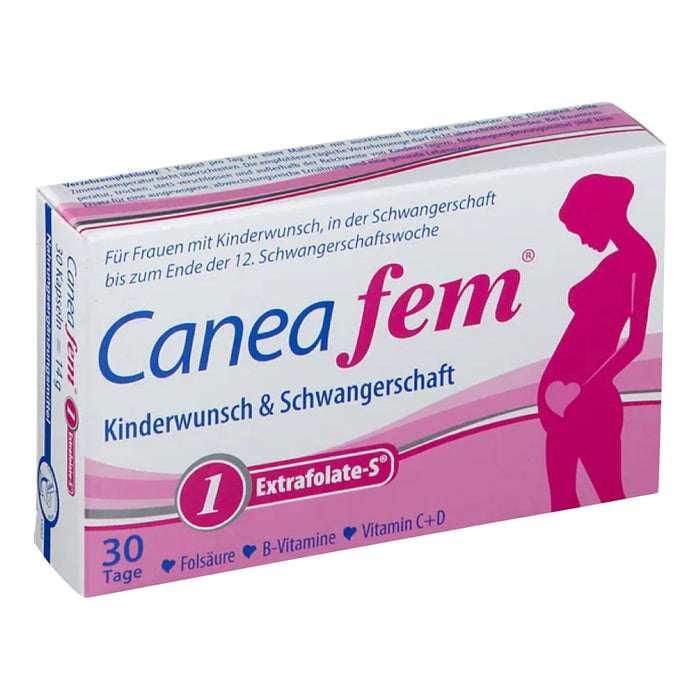 Caneafem 1 Extrafolate-S 30 capsules