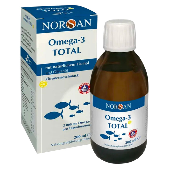 Norsan Omega-3 Total - Lemon 200 ml